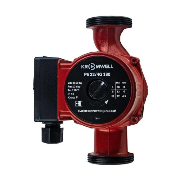 Циркуляционный насос KROMWELL (с гайками в комплекте) PS 32/4G 180