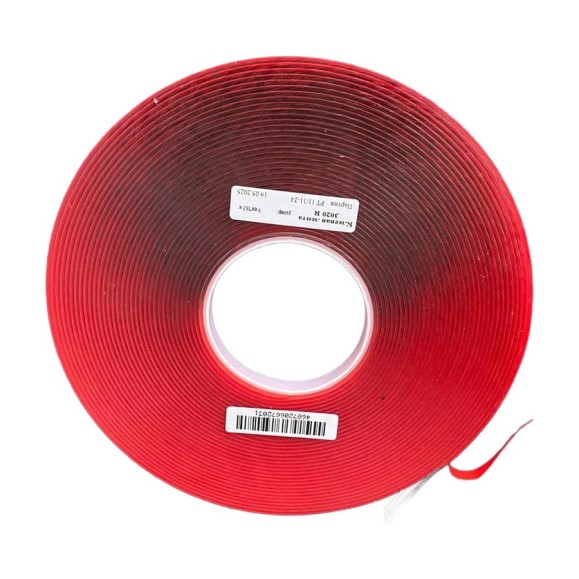 Вспененный акриловый скотч SV Tapes 3020R 9мм, 16,5м, толщиной 2мм VHB 3020R9.16,5