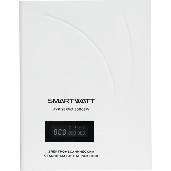 Стабилизатор напряжения SmartWatt AVR SERVO 5000SW Стабилизатор напряжения SmartWatt AVR SERVO 5000SW