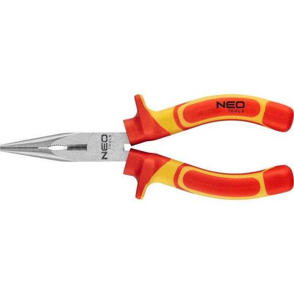 Плоскогубцы NEO Tools HEAVY DUTY удлиненные прямые, 180 мм, 1000 В, CrV, полированные 01-224 Плоскогубцы NEO Tools HEAVY DUTY удлиненные прямые, 180 мм, 1000 В, CrV, полированные 01-224
