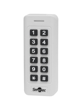 Считыватель EM Smartec ST-PR022EK-WT с клавиатурой, белый smkd0758