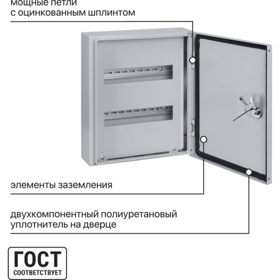 Распределительный навесной щит ЩРН-24 IP66 TDM ELECTRIC SQ0905-0071