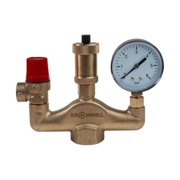 Группа безопасности котла KROMWELL 1х1/2 KW.60700406