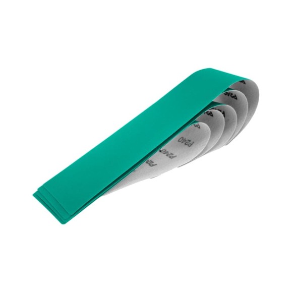 Полоски шлифовальные CERAMAX 70*420 мм GREEN FILM без отверстий P60, 50 шт. 1CRX1317