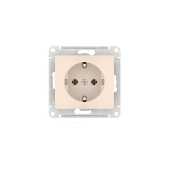 Розетка Systeme Electric GLOSSA с заземлением, 16А, мех., быстрозажим. клем., БЕЖЕВЫЙ GSL000243S Розетка Systeme Electric GLOSSA с заземлением, 16А, мех., быстрозажим. клем., БЕЖЕВЫЙ GSL000243S