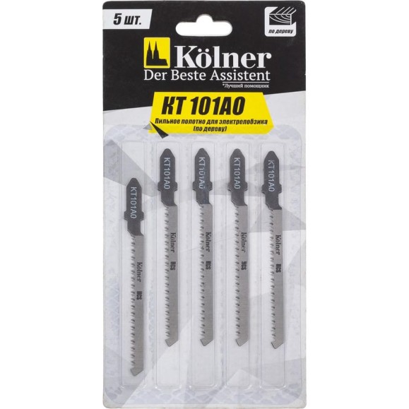 Пильное полотно для элеткролобзика по дереву (75 мм) KT101АО Kolner 8100900058