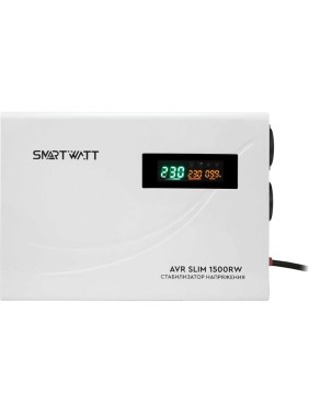 Стабилизатор напряжения SmartWatt AVR SLIM 1500RW X624041463