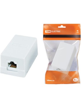 Компьютерная розетка TDM ELECTRIC 1xRJ-45 SQ1809-0003