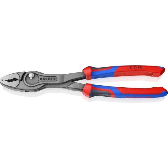 Клещи с фронтальным и боковым захватами Knipex TwinGrip, зев 5-27 мм, длина 250 мм, 3К ручки, SB KN-8202250SB Клещи с фронтальным и боковым захватами Knipex TwinGrip, зев 5-27 мм, длина 250 мм, 3К ручки, SB KN-8202250SB