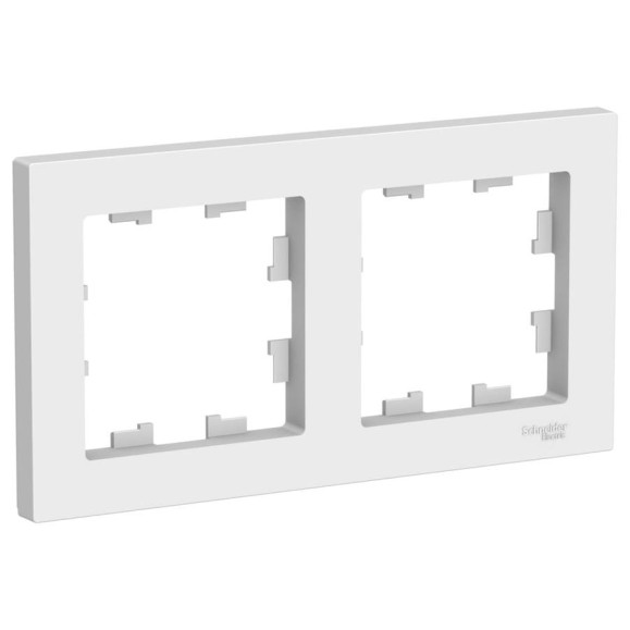 2-постовая, универсальная рамка Systeme Electric Atlasdesign лотос ATN001302 2-постовая, универсальная рамка Systeme Electric Atlasdesign лотос ATN001302