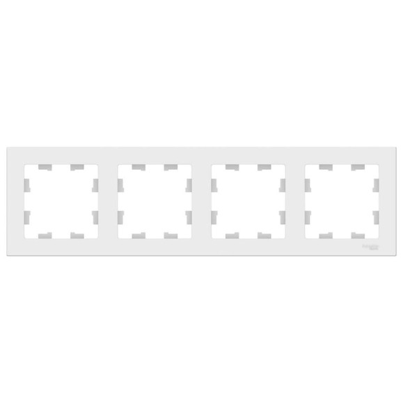 4-постовая, универсальная рамка Systeme Electric Atlasdesign лотос ATN001304