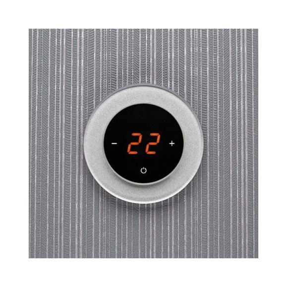 Терморегулятор AURA RONDA 9007 Aluminium Rich (сияющий алюминиевый) 059261