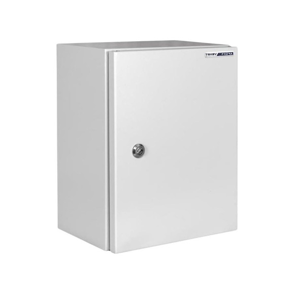 Корпус металлический TOKOV ELECTRIC ЩМП-1 IP54 400x310x220 с монтажной панелью PRIZMA TKE-PZ-MPB54-1