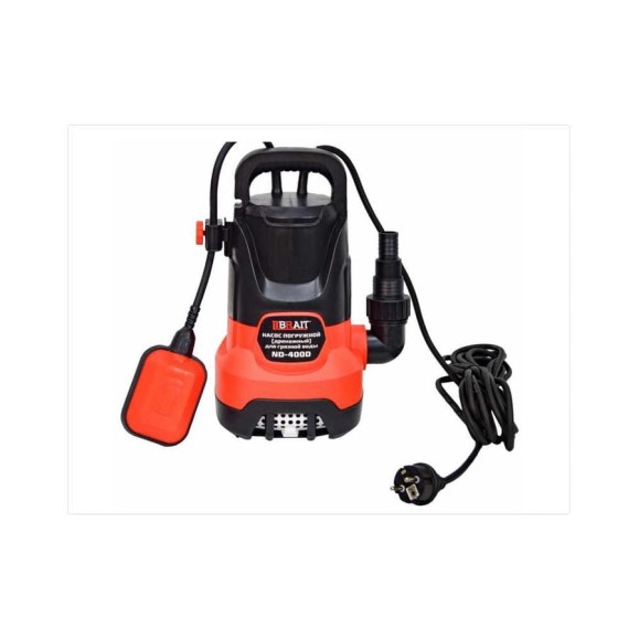 Насос дренажный погружной BRAIT ND-400D 23.01.144.077 Насос дренажный погружной BRAIT ND-400D 23.01.144.077
