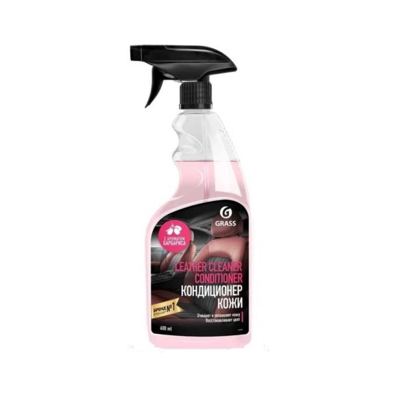 Очиститель-кондиционер кожи Grass Leather Cleaner Conditioner Барбарис (флакон) 110530