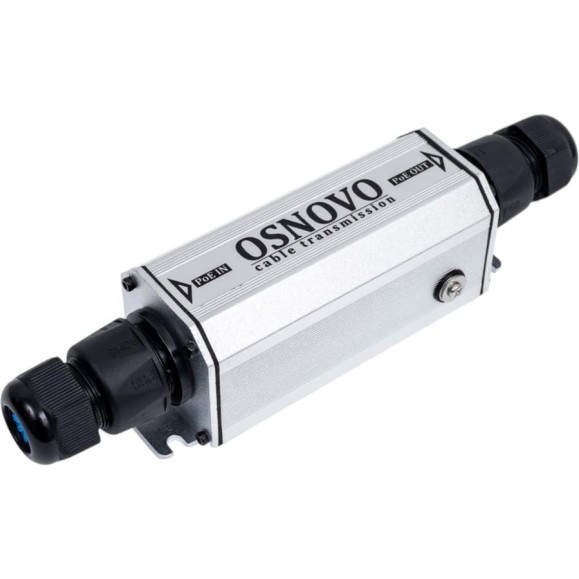 Уличный PoE удлинитель OSNOVO E-PoE/2GW 10/100/1000M Gigabit Ethernet до 500м (до 22W) со встроенной грозозащитой 6kV. sct1140 Уличный PoE удлинитель OSNOVO E-PoE/2GW 10/100/1000M Gigabit Ethernet до 500м (до 22W) со встроенной грозозащитой 6kV. sct1140