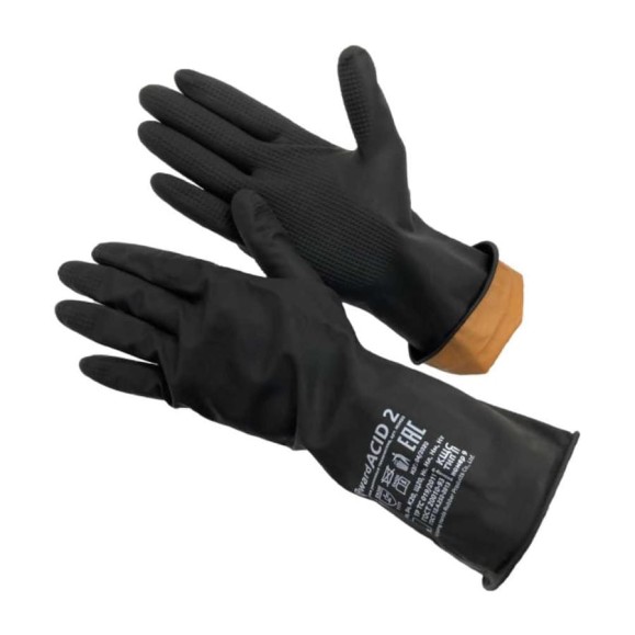 Перчатки резиновые технические GWARD ACID 2 КЩС тип II К50 Щ40, р XL 12 пар в упаковке HIM90 HIM90/XL Перчатки резиновые технические GWARD ACID 2 КЩС тип II К50 Щ40, р XL 12 пар в упаковке HIM90 HIM90/XL