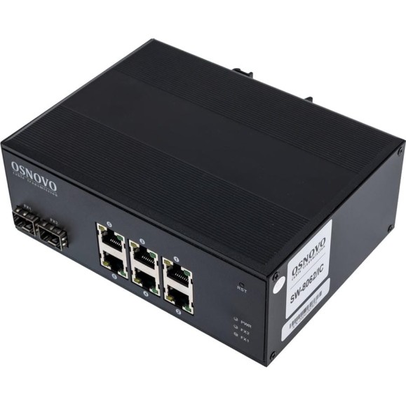 Промышленный PoE коммутатор OSNOVO SW-8062/IC Gigabit Ethernet на 8 портов sct0888 Промышленный PoE коммутатор OSNOVO SW-8062/IC Gigabit Ethernet на 8 портов sct0888