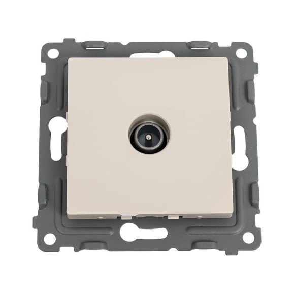 Розетка TV оконечная TOKOV ELECTRIC СП Pixel 1DB механизм бежевый TKE-PX-A1O-C02