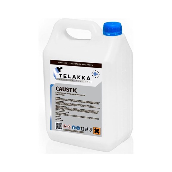 Средство для нейтрализации кислот Telakka CAUSTIC 13кг 4673763647773 Средство для нейтрализации кислот Telakka CAUSTIC 13кг 4673763647773