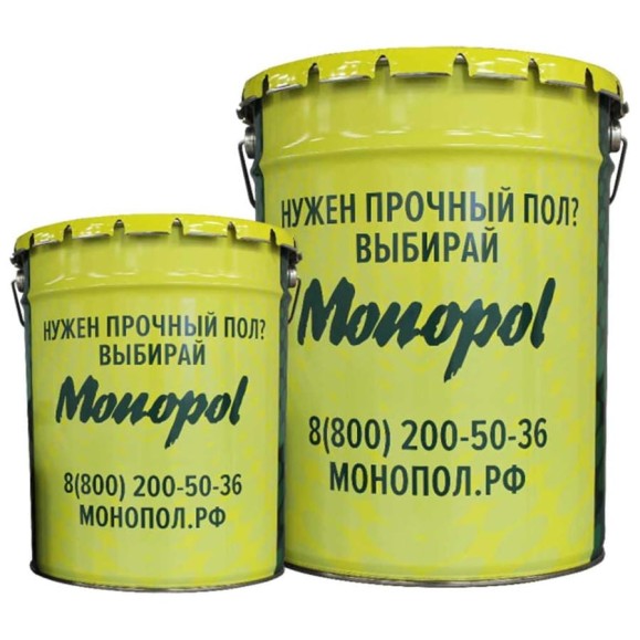 Двухкомпонентная эпоксидная краска MONOPOL Epoxy 3 для бетона (серый RAL 7040) (фасовка 30 кг) 00-00005347 Двухкомпонентная эпоксидная краска MONOPOL Epoxy 3 для бетона (серый RAL 7040) (фасовка 30 кг) 00-00005347