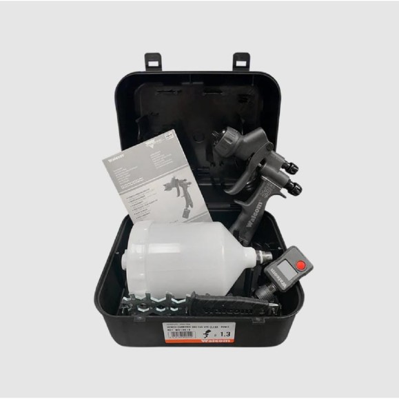 Краскораспылитель WALCOM W043013/MA1 () GENESI CARBONIO EVO 360 GEO HVLP MAORI 0,68л, сопло 1,3 993013EGM