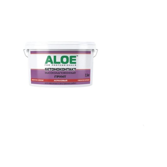 Бетоноконтакт грунт ALOE 2.5кг 008885 Бетоноконтакт грунт ALOE 2.5кг 008885