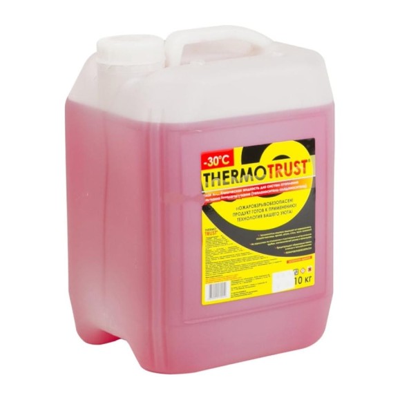 Теплохладоноситель AXIS THERMO TRUST -30С 10 кг (этиленгликоль, розовый) 10008