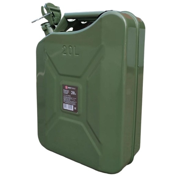 Канистра стальная SAMGRUPP зеленая 20 л SAMC-103200020