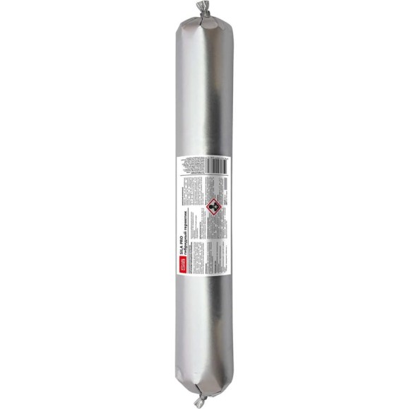 Гибридный герметик Sila Pro Max Hybrid Sealant, Ral 9005 черный, 600 мл HYMC9005