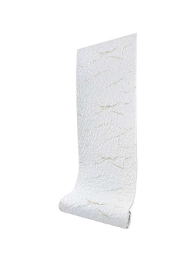 Самоклеящаяся ПВХ плитка LAKO DECOR рулон, гибкий камень, белый микс, толщина 11мм, 2.1м², 70х300 см LKD-STONE-RS009-RU