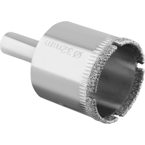 Коронка по стеклу (32 мм; ц/х) Vertextools 333-32 Коронка по стеклу (32 мм; ц/х) Vertextools 333-32