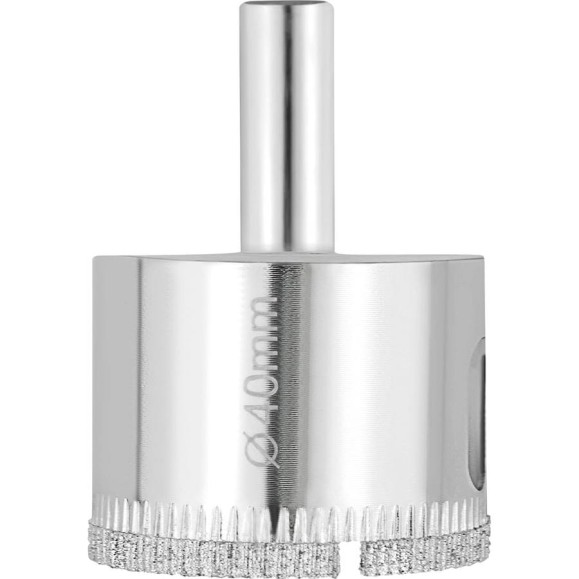 Коронка по стеклу (40 мм; ц/х) Vertextools 333-40 Коронка по стеклу (40 мм; ц/х) Vertextools 333-40