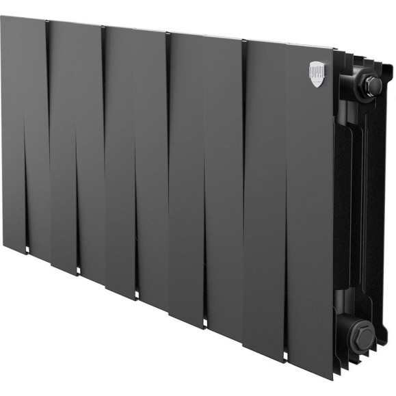 Радиатор биметаллический ROYAL THERMO PianoForte 300 Чёрный - 10 секц. НС-1682350 Радиатор биметаллический ROYAL THERMO PianoForte 300 Чёрный - 10 секц. НС-1682350
