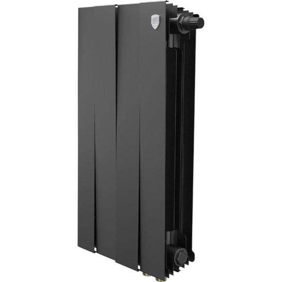 Радиатор биметаллический ROYAL THERMO PianoForte 500 Чёрный VR80 - 4 секц. НС-1682391