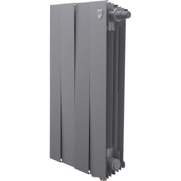 Радиатор биметаллический ROYAL THERMO PianoForte 500 Серебристый VR80 - 4 секц. НС-1682380