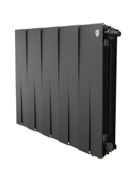 Радиатор биметаллический ROYAL THERMO PianoForte 500 Чёрный VR80 - 10 секц. НС-1682389
