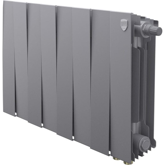 Радиатор биметаллический ROYAL THERMO PianoForte 300 Серебристый VR80 - 8 секц. НС-1682349 Радиатор биметаллический ROYAL THERMO PianoForte 300 Серебристый VR80 - 8 секц. НС-1682349