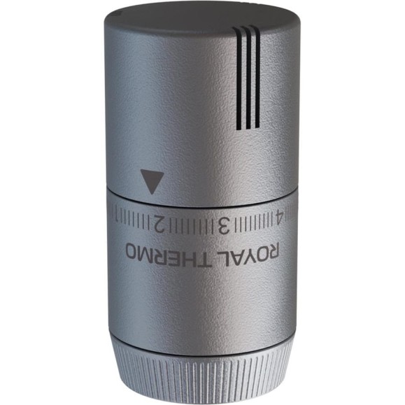 Термоголовка жидкостная ROYAL THERMO Design М30x1,5 (серебристый) НС-1697874