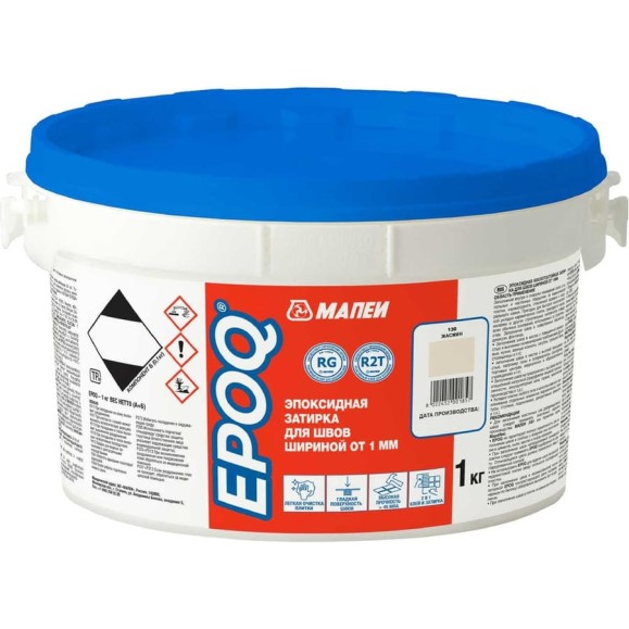 Затирка для швов EPOQ, МАПЕИ, цвет 130 Жасмин, 1кг FG01613001