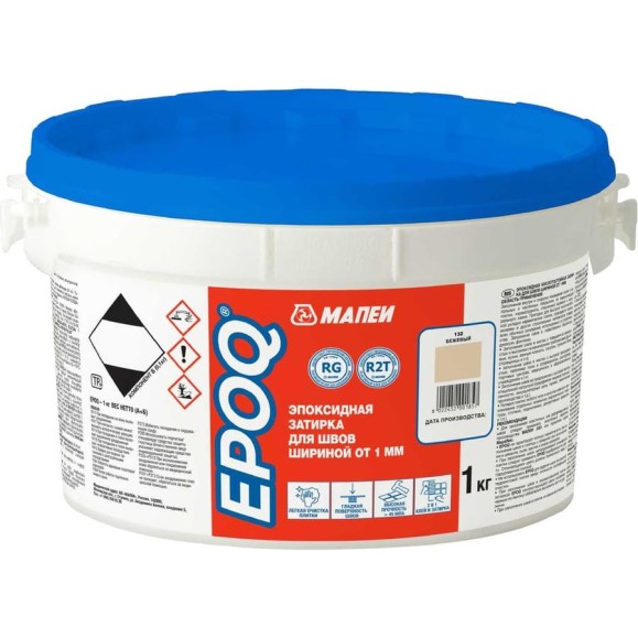 Затирка для швов EPOQ, МАПЕИ, цвет 132 Бежевый, 1кг FG01613201