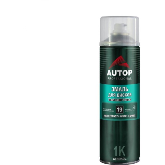 Эмаль для дисков высокопрочная AUTOP Professional №19, серебристый, аэрозоль 650 мл ATP-A07350 Эмаль для дисков высокопрочная AUTOP Professional №19, серебристый, аэрозоль 650 мл ATP-A07350