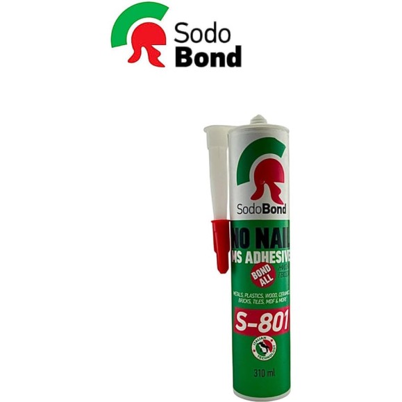 Жидкие гвозди на основе MS полимера SODOBOND S-801 4631175582815 Жидкие гвозди на основе MS полимера SODOBOND S-801 4631175582815