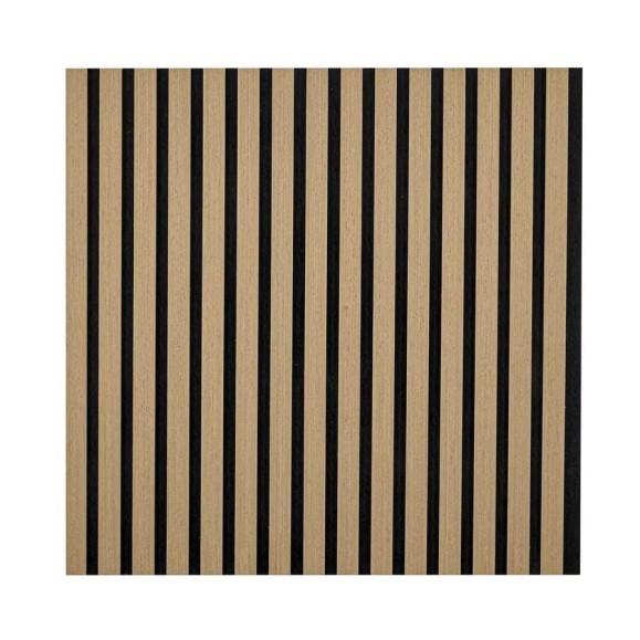 Акустические реечные панели LAKO DECOR 600-600 мм, Итальянский орех, в комплекте 10 шт. LKD-RE-ACU-322-KO-MEGA10