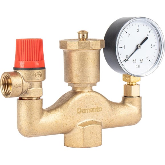 Группа безопасности для котла Damento 1", 1.5 бар Clima 01080