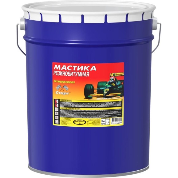 Мастика резинобитумная СТАРТ (21,5 л / металл) 4607952901513
