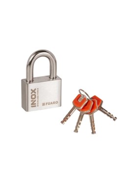 Замок навесной Fuaro PL-INOX FORCE IF- 60, 4 ключа, дисковый ключ 57895