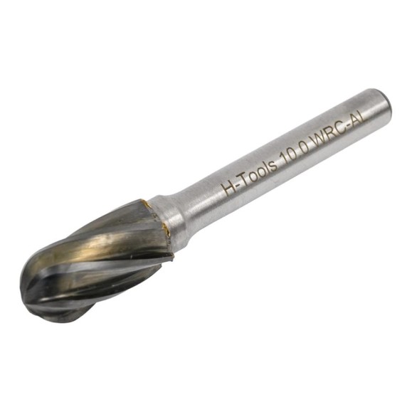 Бор-фреза твердосплавная H-Tools форма C(WRC), 10,0x20x60, S=6мм, HM ALU 116022AHT Бор-фреза твердосплавная H-Tools форма C(WRC), 10,0x20x60, S=6мм, HM ALU 116022AHT