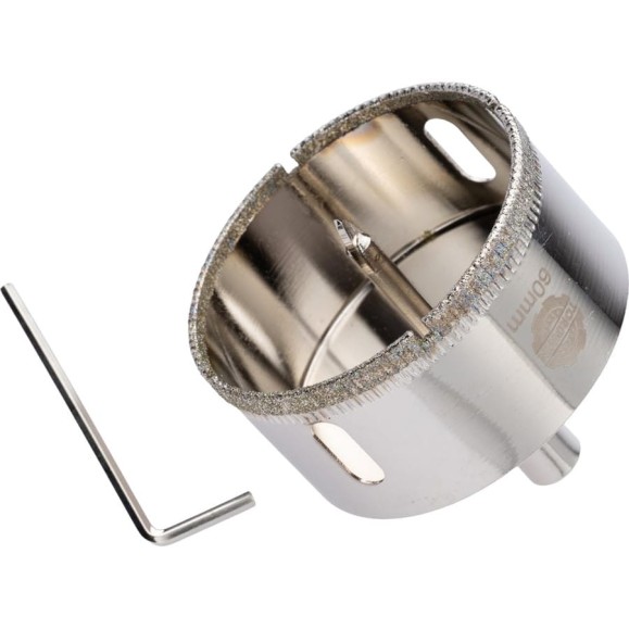 Коронка алмазная по стеклу с центрирующим сверлом TORGWIN 60мм T1266134