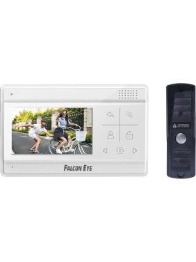 Комплект домофона Falcon Eye Vela + вызывная панель + AVP-505 (PAL) темно-серый 00-00294521